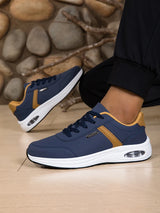 2026 New Walking Sports Shoes Leather Waterproof Casual Sports Shoes Non-slip Shock Absorption Running Shoes Men's Tennis Shoes