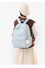 2026 Female Fashion Men High Capacity Waterproof College Backpack Trendy Women Laptop School Bags Cute Girl Travel Book Bag