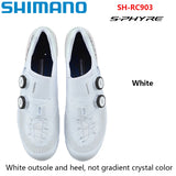 SHIMANO SH-RC903 Road Bike Shoes RC9 RC903PWR S-PHYRE Road Bike Self-locking Shoes Competition Carbon Fiber Bottom Cycling Shoes