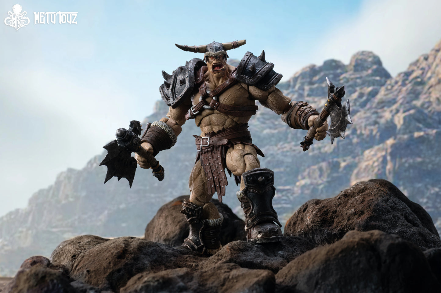 Metytoyz Limited Adventurer World Orc Ork Captain Kagas Bounty Hunter Bloody Hands Morlock Soldier Action Figure Special Edition