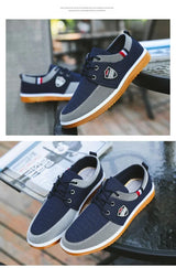 Best Selling Men's casual shoes Vulcanized Work loafers Mesh Lightweight Man sports shoes Canvas Shoes for Men