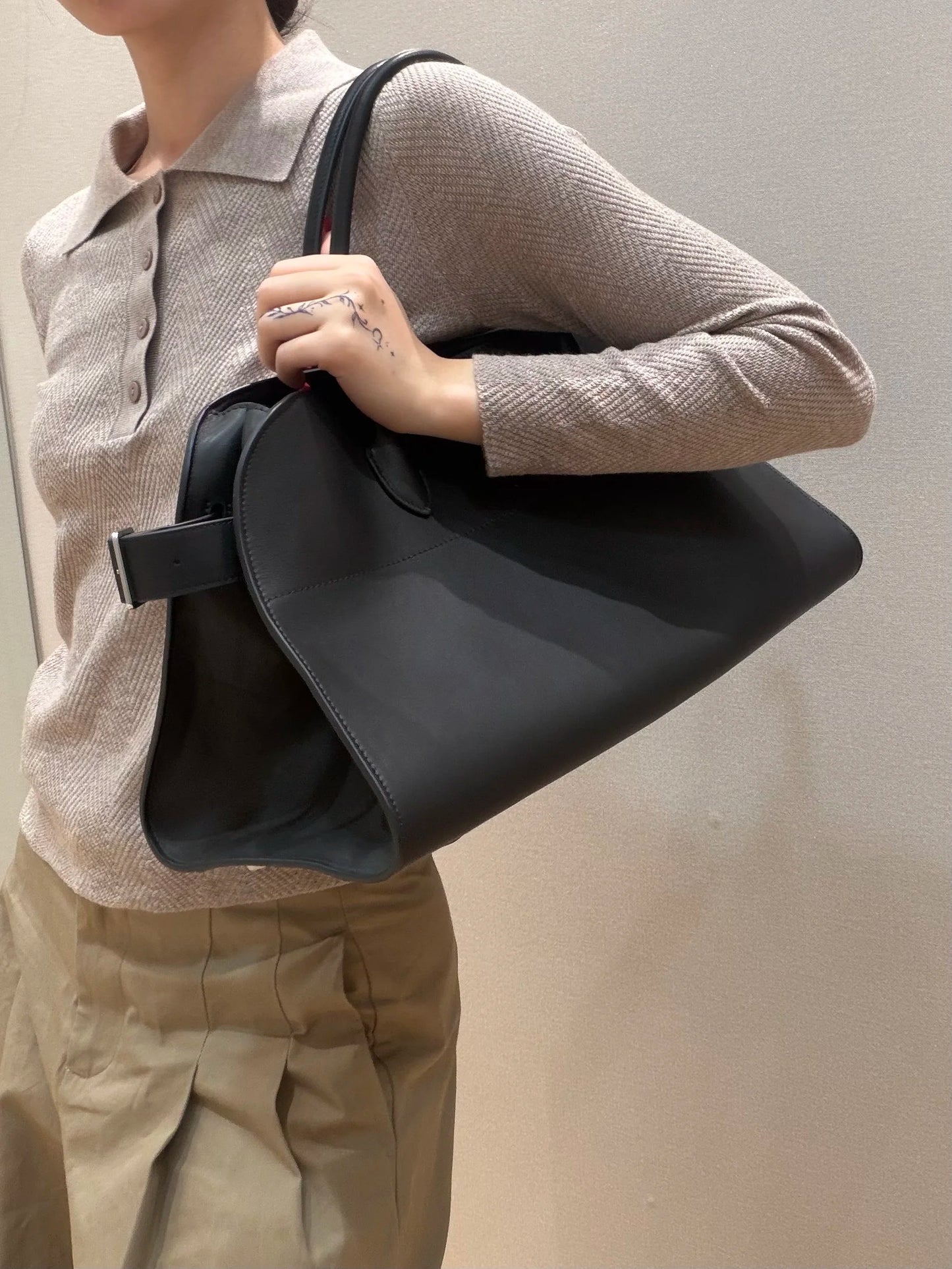 UXST Genuine Saddle Leather Tote Bag – All-Steel Hardware
