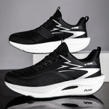 Men's Breathable Mesh Lace-Up Sneakers