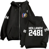 Ilya Rozanov 81 Boston Raiders Fleece Zip Hoodie