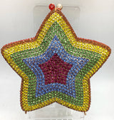 New Star Diamond Dinner Bag Foreign Trade Banquet Diamond Hand Bag Women's Bag Starr Lane Stone Crach