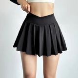 Women’s High-Waist Pleated Active Skort