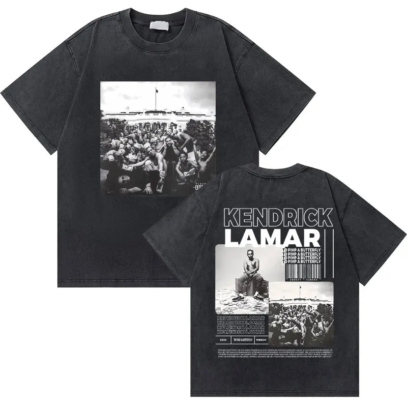 Kendrick Lamar Money Trees Oversized Vintage T-Shirt