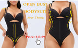 Ribbed Sculpting Seamless Jumpsuit | Firm Compression Shapewear
