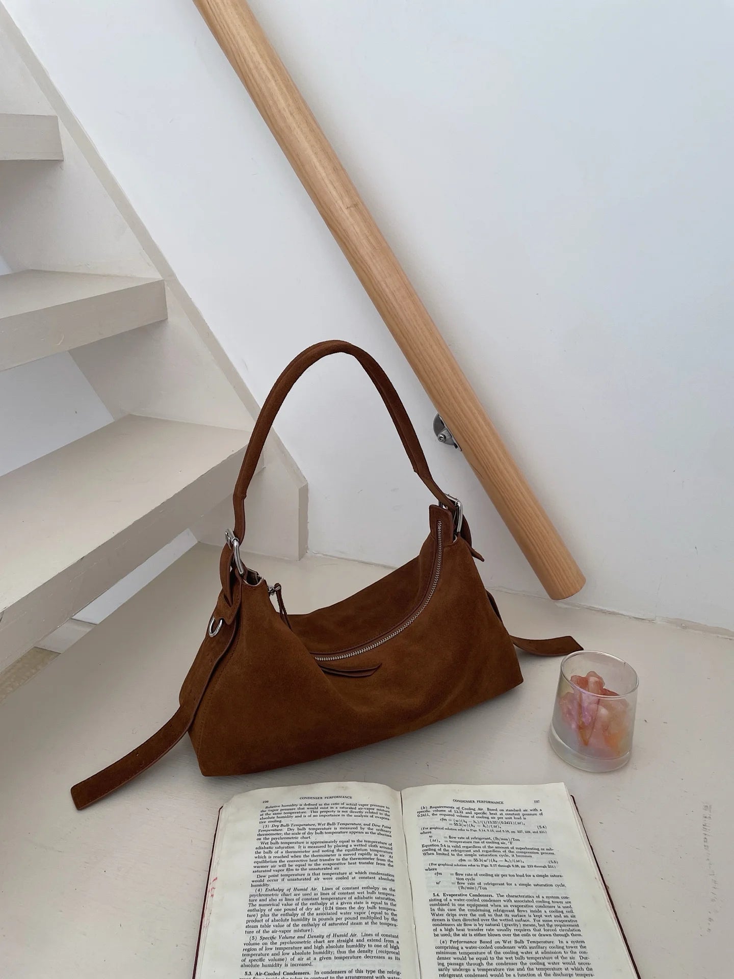 Autumn Winter Fashion Women's Shoulder Crossbody Bag Luxury Designer Brand Ladies Soft Suede Cow Leather High Quality Bag New