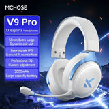 MCHOSE V9 Pro Headset with Microphone Three Mode Bluetooth Wireless Computer PC Gamer Headphones Accessories V9 Pro MCHOSE