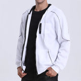 Men’s Fleece Zip-Up Hoodie with Pockets