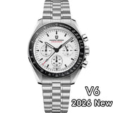 PAGANI DESIGN 2026 New Tribute to CK2998 Moon Watch Men Luxury Quartz Watches For Men AR Sapphire Crystal Sport Chronograph Man
