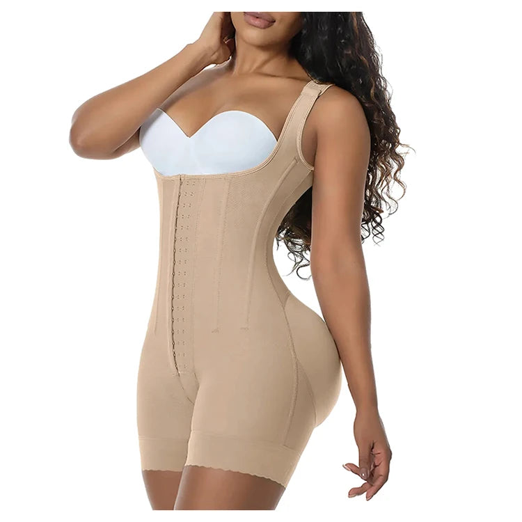 Stage 2 Post-Surgical BBL Faja – USA-Made Tummy Control Body Sculpting Shaper