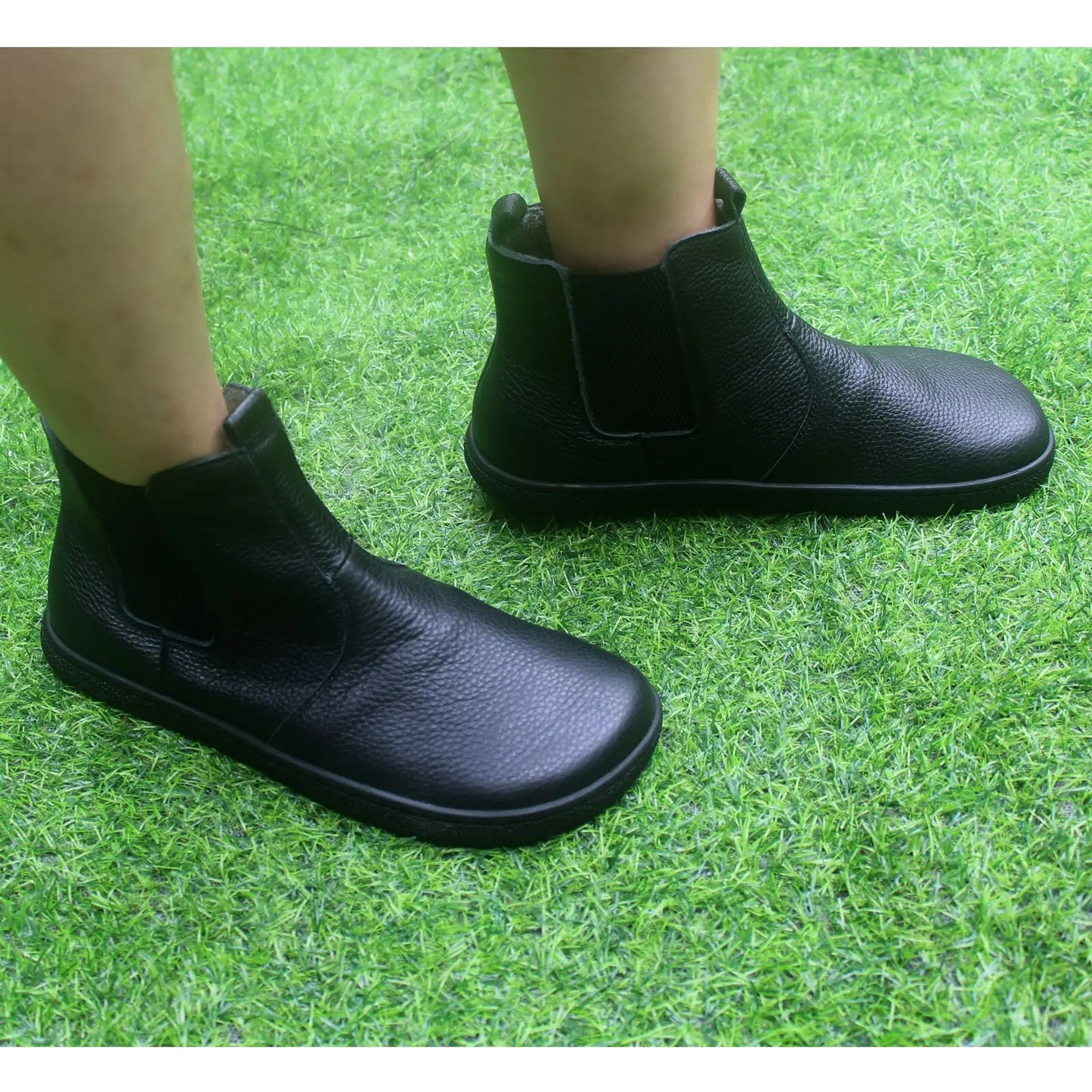 Men’s Barefoot Leather Chelsea Boots