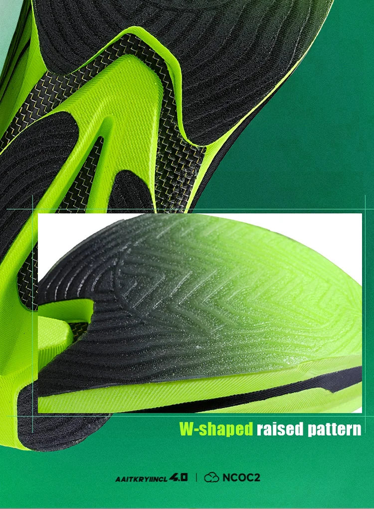 IRUNSVAN Carbon Plate Sports Shoes Marathon Professional Running Shoes Shock Absorbent Breathable Jogging Shoes Unisex 095