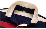Men's Striped Cotton Polo Shirt | Casual Summer Style