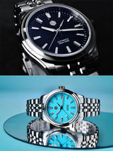 San Martin Gada Classic Enamel Dial Dress Watch SN0144