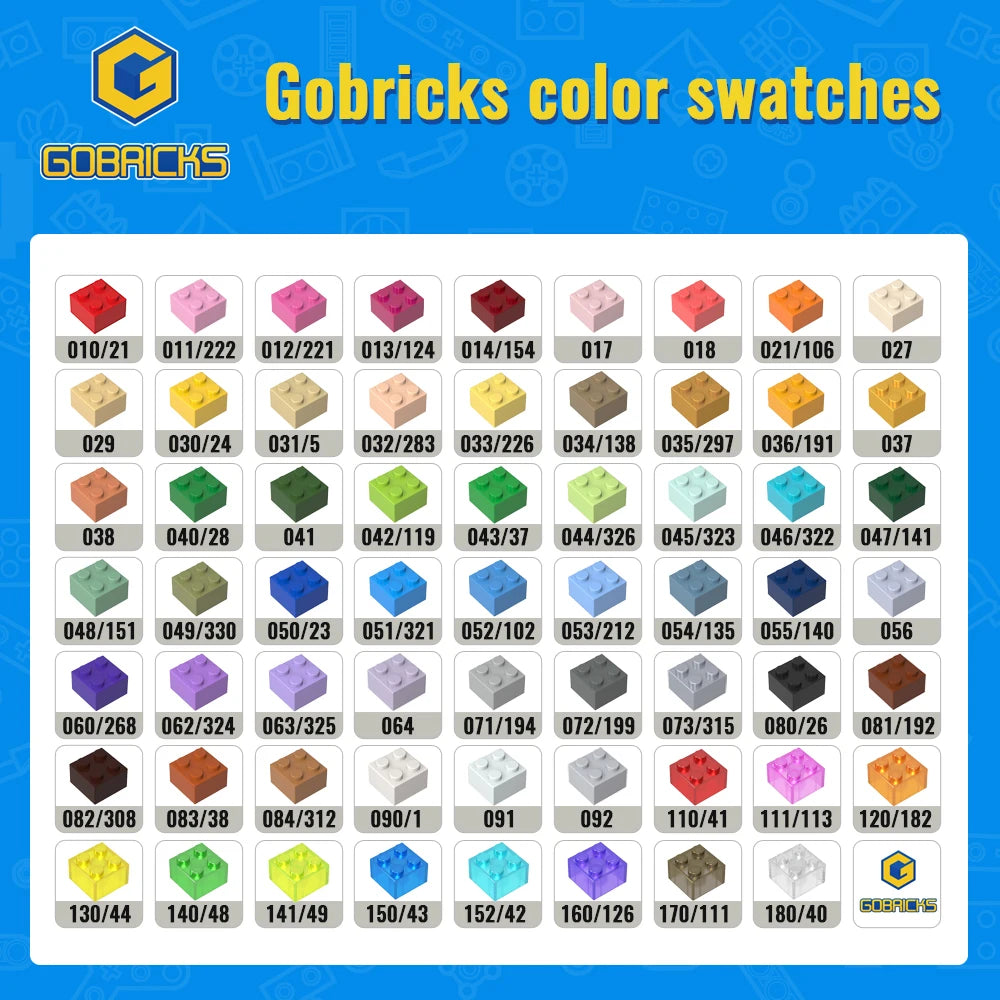 Gobricks 10PCS G90398 Minifig Bricks Trophy Statuette Parts Compatible MOC Building Block Adult DIY Creative Gift Toy Model