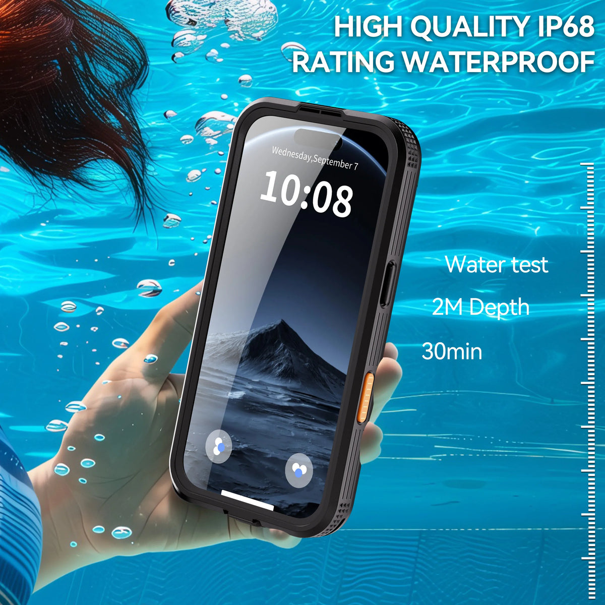 Shellbox Magnetic IP68 Waterproof Phone Case