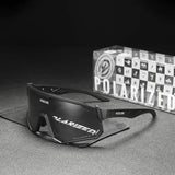 KDEAM High-End Sports Sunglasses Polarized Men's Cycling Glasses Dismountable TR90 Frame And Nose Pads Easy To Exchange