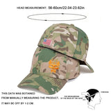 Unisex Wolf Embroidered Adjustable Baseball Cap