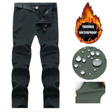 Men's Fleece Tactical Parka & Cargo Jacket Set