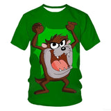 3D Anime Animal Print T-Shirt