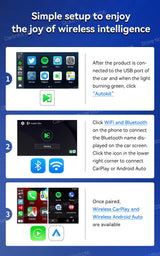 Carlinkit Android 13 Wireless CarPlay & Android Auto AI Box