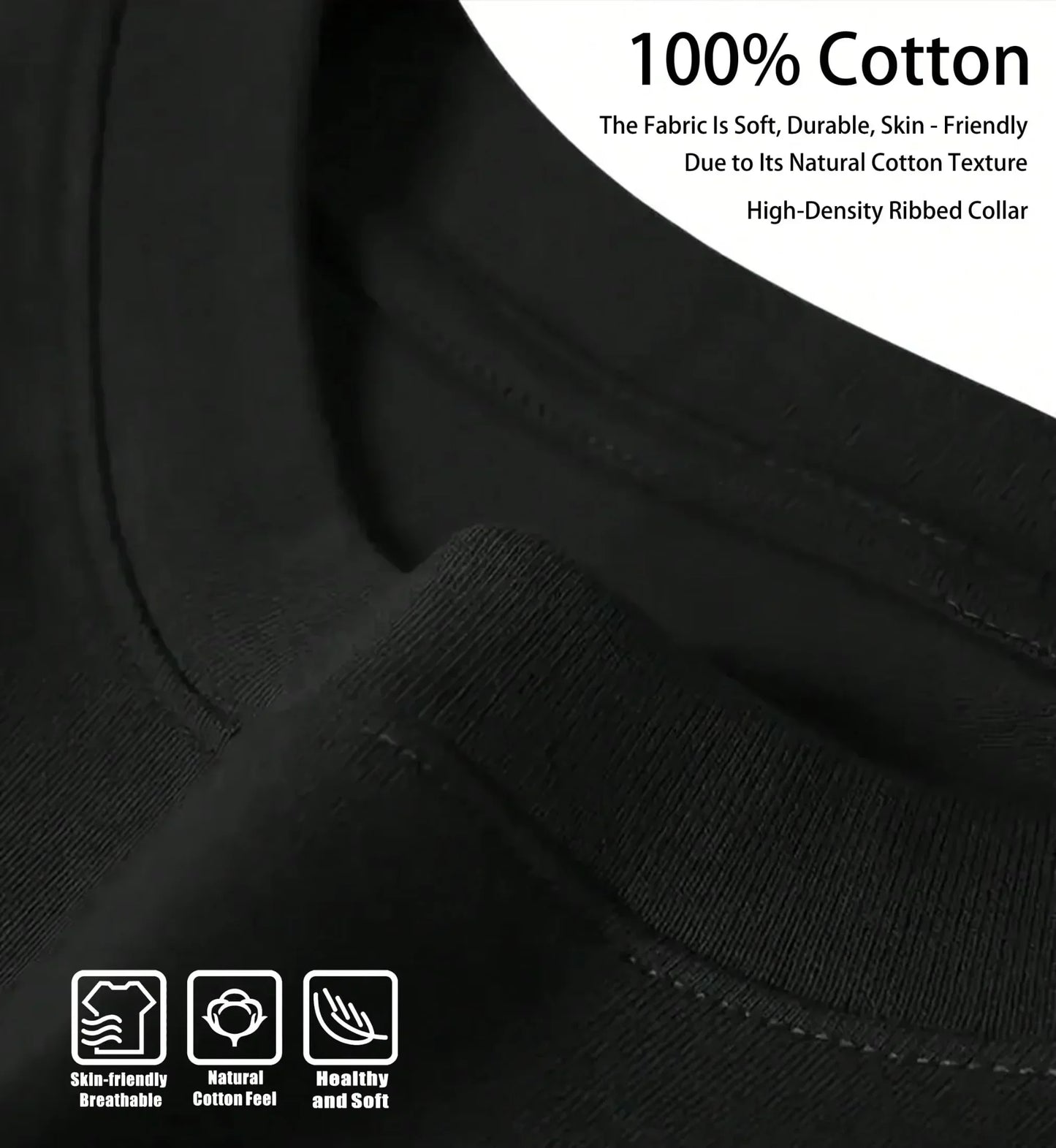 Letter Print Cotton Tee – Y2K Street Style