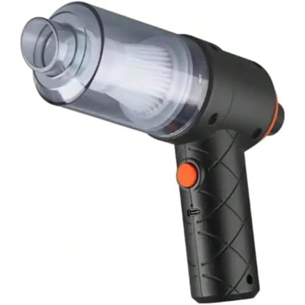 Cordless Handheld Vacuum – Blow & Suction, USB Rechargeable