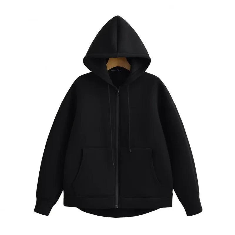 Women’s Oversized Zip-Up Hoodie