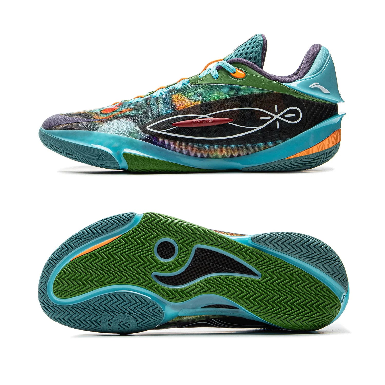 Li-Ning Men's WADE 808 5 ULTRA Professional Basketball Shoes SUPER BOOM Cushioning Wearable LiNing Sneakers Sport Shoes ABAV015