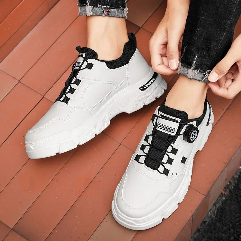 Men’s Autumn Leather Casual Sneakers