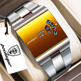 POEDAGAR Top Unique Men Clock Waterproof Fashion Casual Man Wristwatch Stainless Steel Original Sport Quartz Men's Watches Reloj