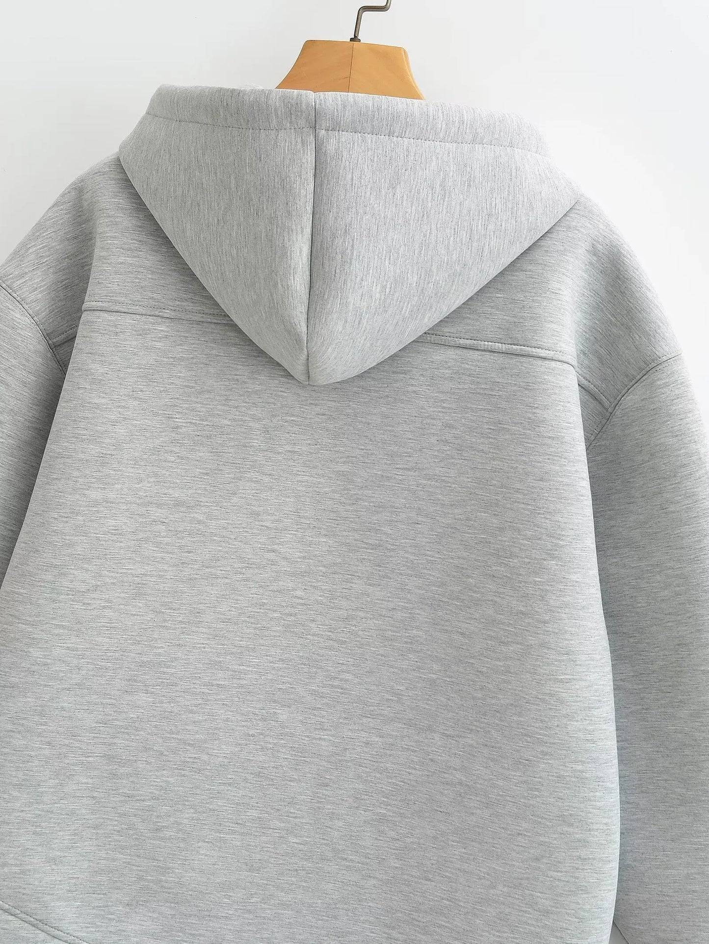 Women’s Casual Relaxed-Fit Hooded Jacket
