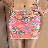 Sparkly Sequin Y2K Mini Skirt