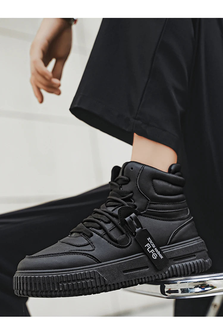 Casual High Top Skateboard Sneakers for Men & Women
