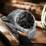 GUHUAVMI AK95 Pro Smartwatch – AMOLED, GPS & Flashlight