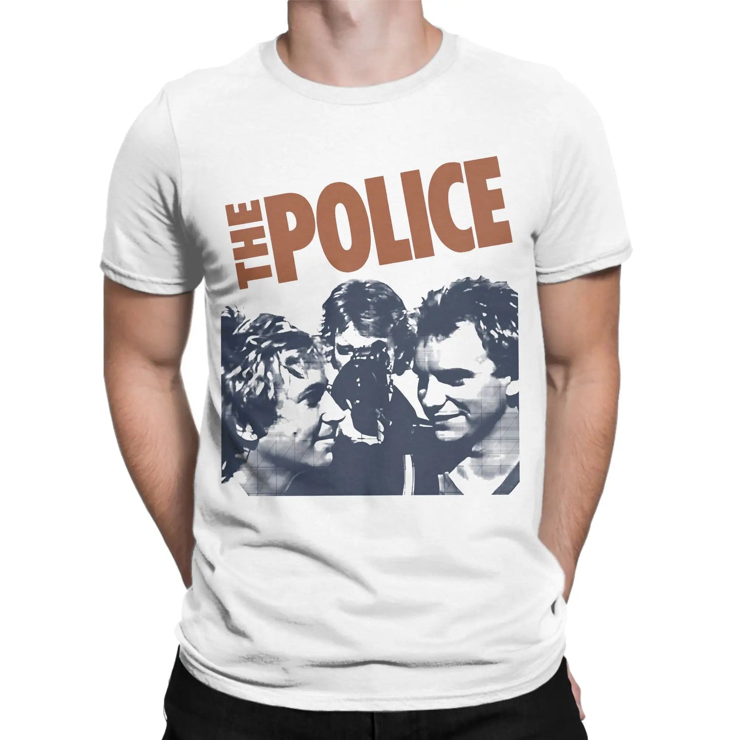 The Police Rock Band Graphic T-Shirt — Unisex Cotton Tee