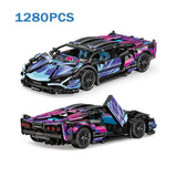 Creative DIY Racing Car Model Building Bricks Kit Advanced MOC Construction Toys for Adults Boys Girls Holiday Gift Idea