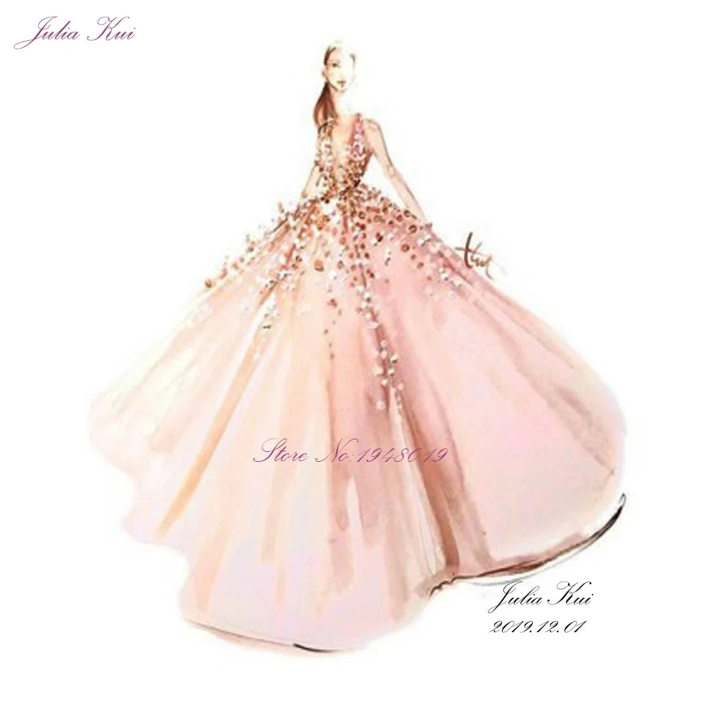 Off The Shoulder Vintage Court Train Custom Made Wedding Dress With Scoop Neckline