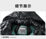 Men's Quilted Hooded Parka – Warm Winter Jacket