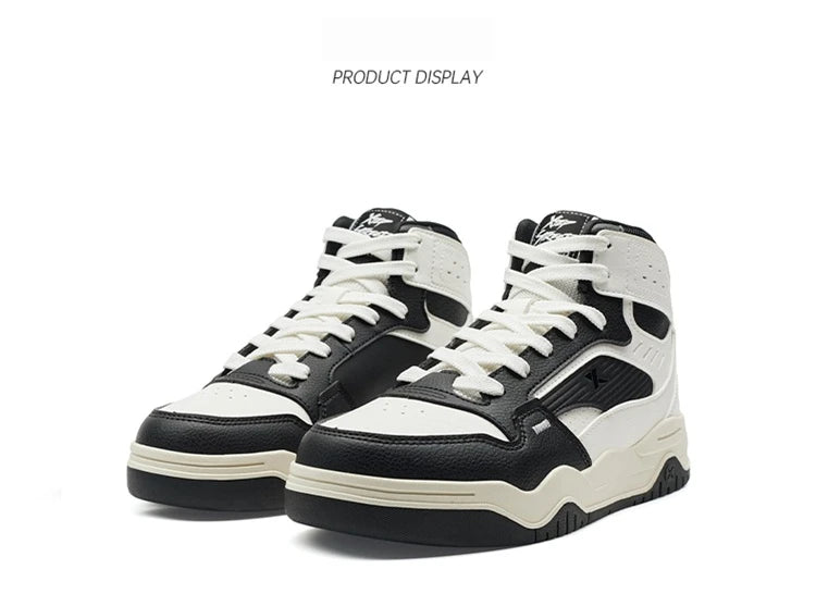 Xtep Casual Men‘s Shoes Street Style Breathable Fashion Shock Absorption Durability Cushion Leisure Outdoor Sneaker 875319310001