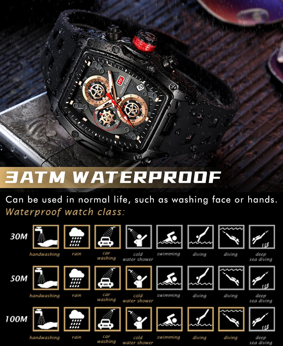 MINI FOCUS Warrior Chronograph Men’s Watch