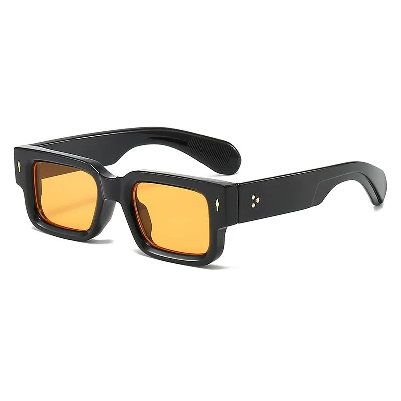 Retro Square Sunglasses – UV400 Luxury Shades