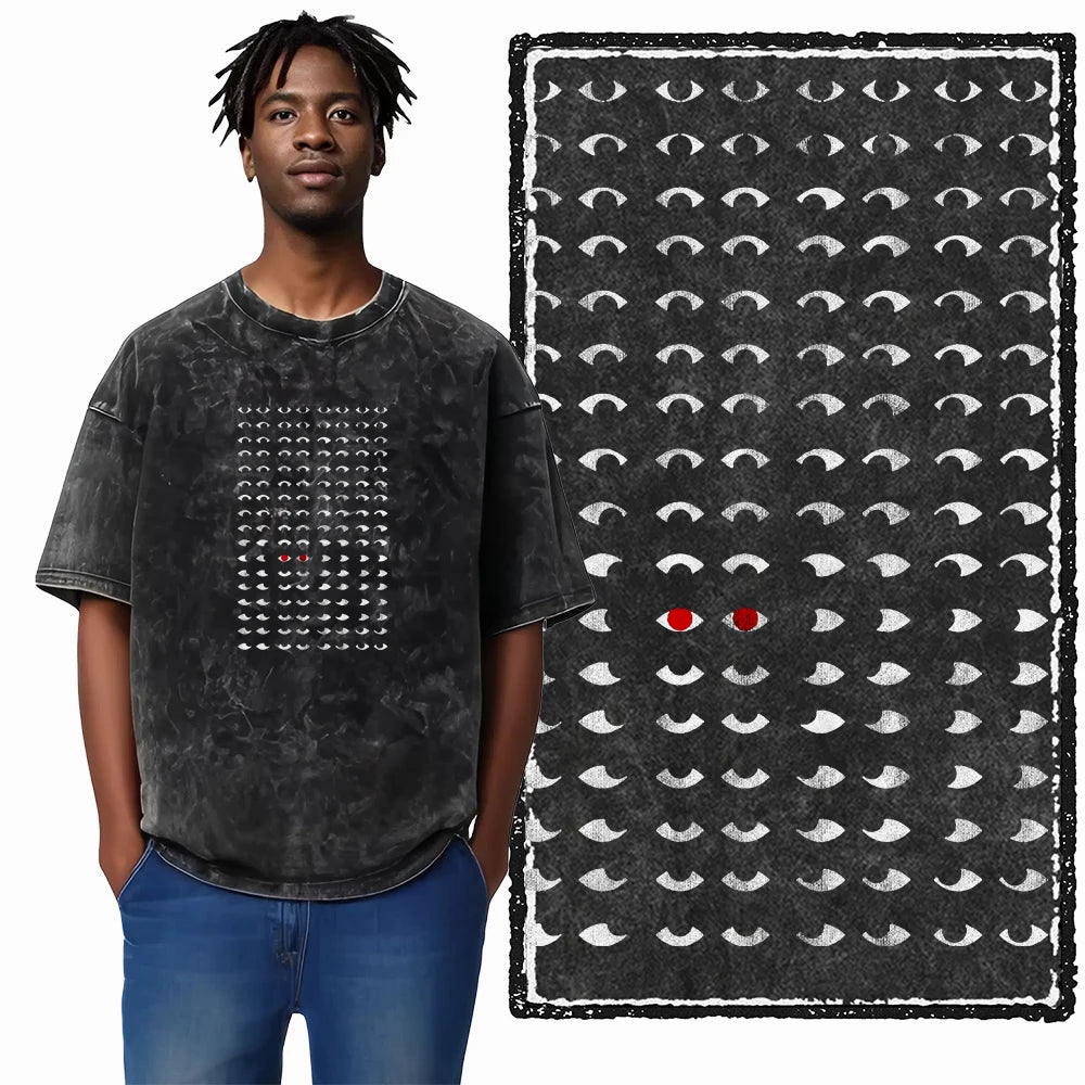 DB Cat Acid-Washed Graphic Tee