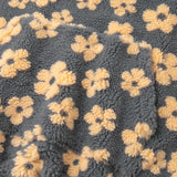 Women's Floral Fleece High-Neck Pullover