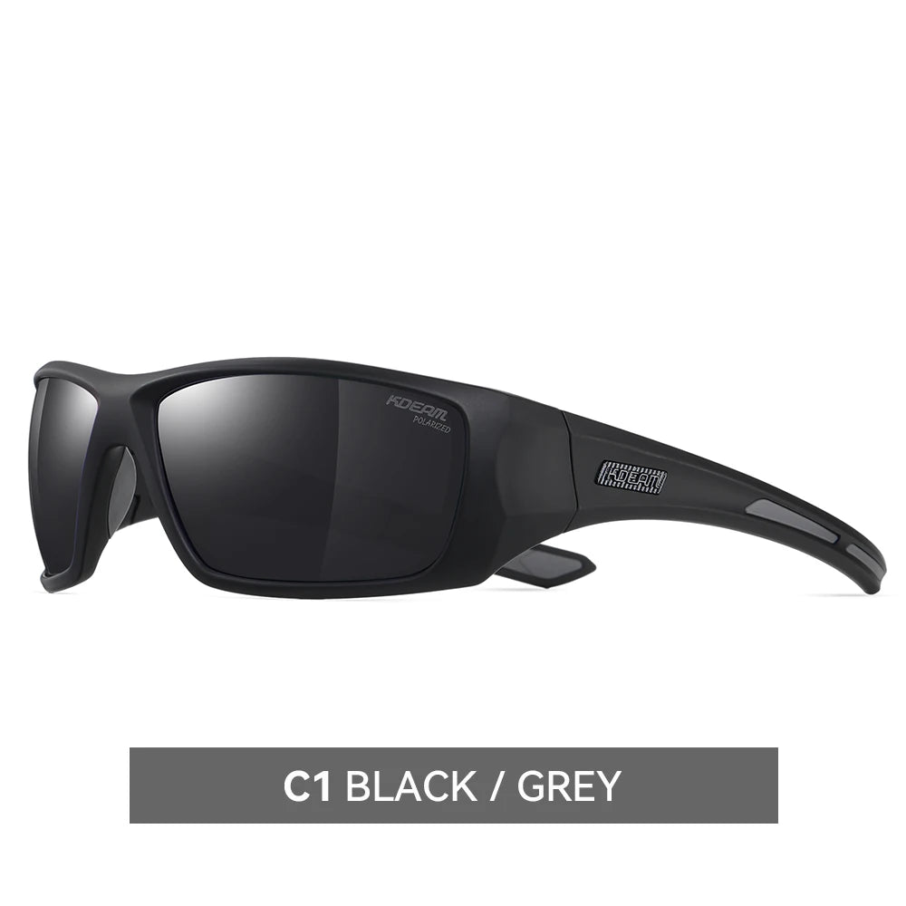 KDEAM Men's Polarized Cycling Sunglasses – TR90 Frame