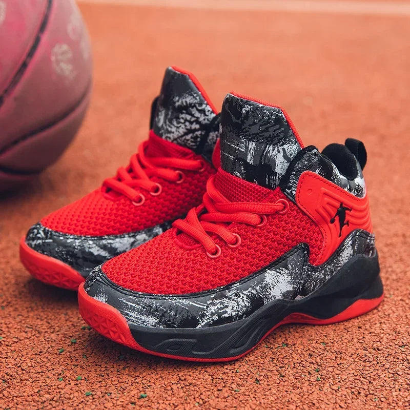 Boys' Pro-Performance Basketball Sneakers