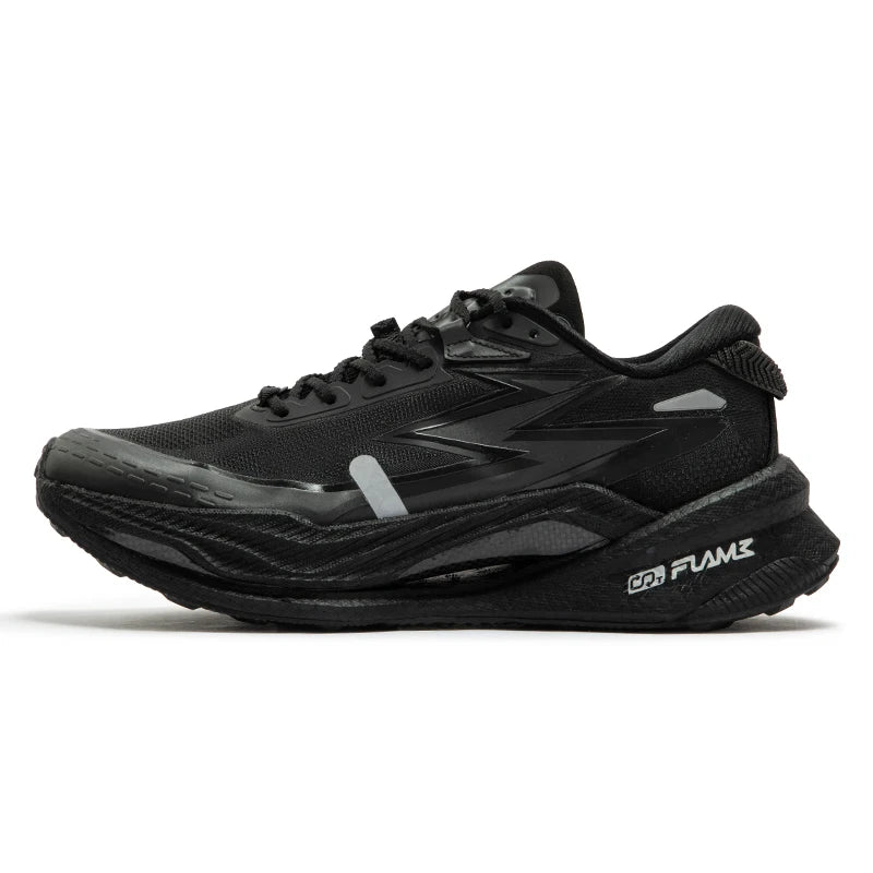 361 Degrees Flame 4x4 Men Running Shoes New Carbon Plate Racing Anti-slip Rebound  Wear-resistant Stable Male Sneakers 672442201